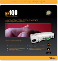 TELEVES: Receptor de fibra óptica np100